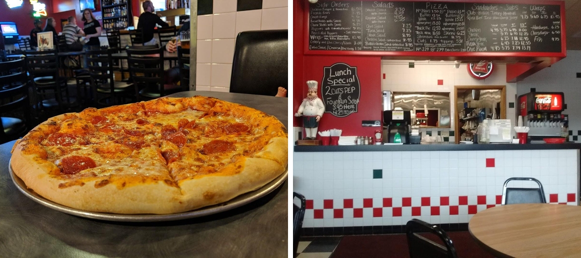 Family Pizza & Pub Menu